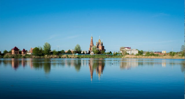 Озеро в Кущевской
