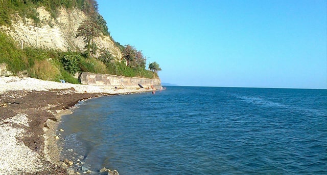 Вид на побережье Макопсе