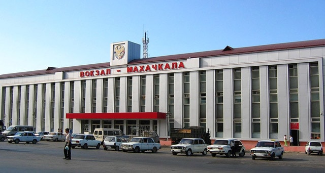 ЖД вокзал города Махачкала