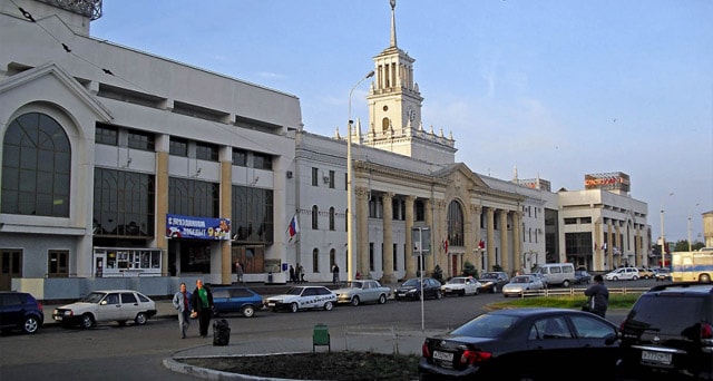 ЖД вокзал в Краснодаре